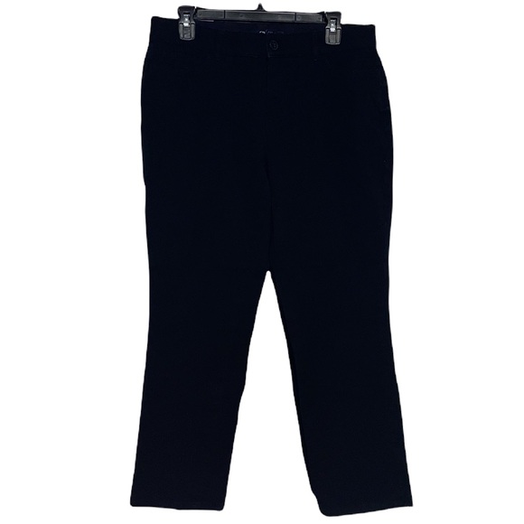Chaps Denim - Chaps Straight Leg Black Jean - Size 12